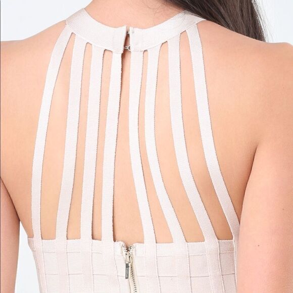 Bebe Natalie Strap Bandage Dress - Picture 3 of 9